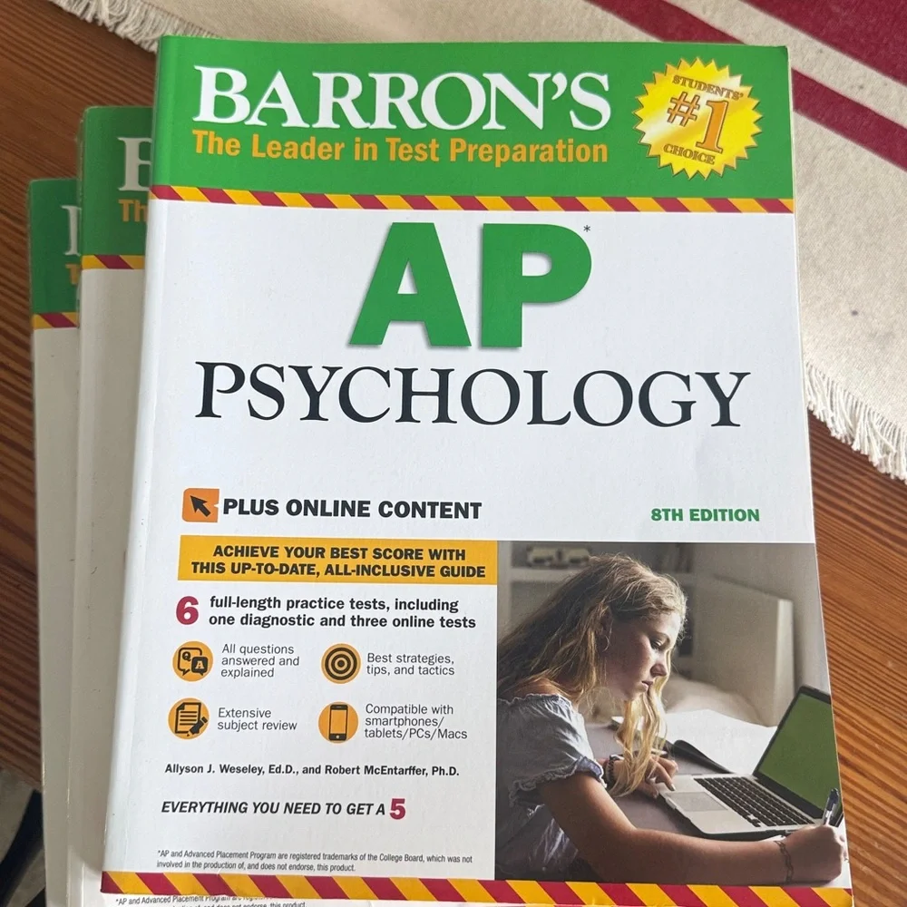 Barron's SAT ACT and AP Test Prep Books - Picture 4 of 6